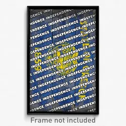 Independence Oregon Poster (OR City Souvenir 11x17 Town Print)