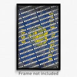 Rockcreek Oregon Poster (OR City Souvenir 11x17 Town Print)