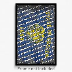 Cedar Hills Oregon Poster (OR City Souvenir 11x17 Town Print)