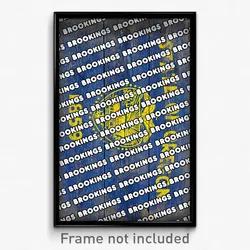 Brookings Oregon Poster (OR City Souvenir 11x17 Town Print)