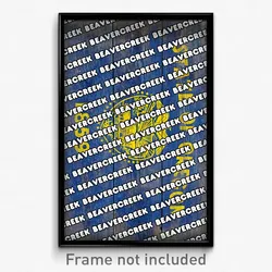 Beavercreek Oregon Poster (OR City Souvenir 11x17 Town Print)