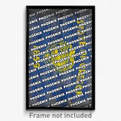 Phoenix Oregon Poster (OR City Souvenir 11x17 Town Print)
