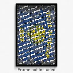 Toledo Oregon Poster (OR City Souvenir 11x17 Town Print)