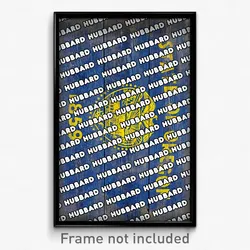 Hubbard Oregon Poster (OR City Souvenir 11x17 Town Print)