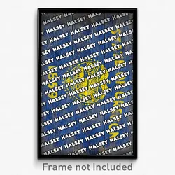 Halsey Oregon Poster (OR City Souvenir 11x17 Town Print)
