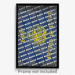 Ruch Oregon Poster (OR City Souvenir 11x17 Town Print)