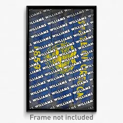Williams Oregon Poster (OR City Souvenir 11x17 Town Print)