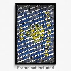 Port Orford Oregon Poster (OR City Souvenir 11x17 Town Print)