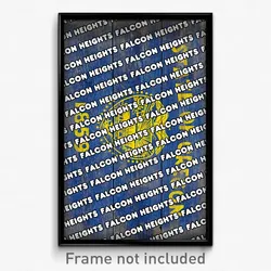 Falcon Heights Oregon Poster (OR City Souvenir 11x17 Town Print)