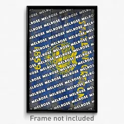 Melrose Oregon Poster (OR City Souvenir 11x17 Town Print)