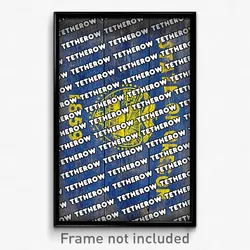 Tetherow Oregon Poster (OR City Souvenir 11x17 Town Print)