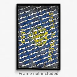 Umapine Oregon Poster (OR City Souvenir 11x17 Town Print)
