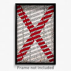 Cottondale Alabama Poster (AL City Souvenir 11x17 Town Print)