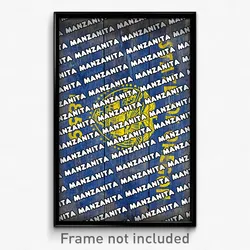 Manzanita Oregon Poster (OR City Souvenir 11x17 Town Print)