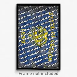 Pleasant Valley Oregon Poster (OR City Souvenir 11x17 Town Print)