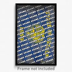 Adams Oregon Poster (OR City Souvenir 11x17 Town Print)
