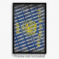 Cherry Grove Oregon Poster (OR City Souvenir 11x17 Town Print)