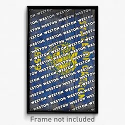 Weston Oregon Poster (OR City Souvenir 11x17 Town Print)
