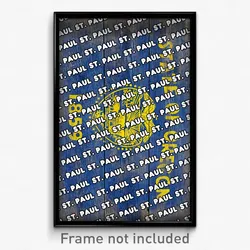 St. Paul Oregon Poster (OR City Souvenir 11x17 Town Print)