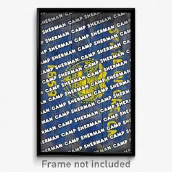 Camp Sherman Oregon Poster (OR City Souvenir 11x17 Town Print)