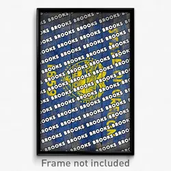 Brooks Oregon Poster (OR City Souvenir 11x17 Town Print)