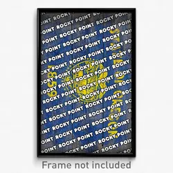 Rocky Point Oregon Poster (OR City Souvenir 11x17 Town Print)