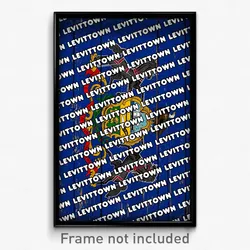 Levittown Pennsylvania Poster (PA City Souvenir 11x17 Town Print)