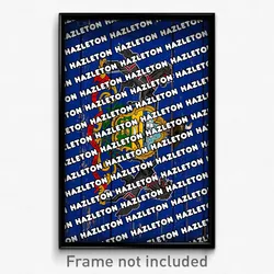 Hazleton Pennsylvania Poster (PA City Souvenir 11x17 Town Print)