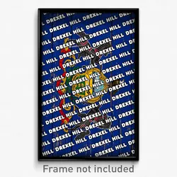 Drexel Hill Pennsylvania Poster (PA City Souvenir 11x17 Town Print)