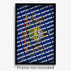 Easton Pennsylvania Poster (PA City Souvenir 11x17 Town Print)