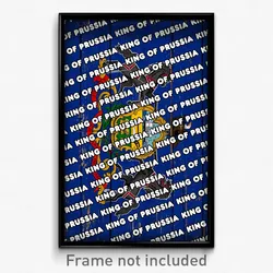 King of Prussia Pennsylvania Poster (PA City Souvenir 11x17 Town Print)