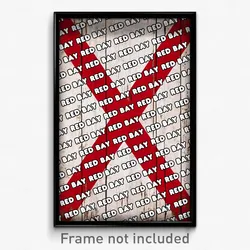 Red Bay Alabama Poster (AL City Souvenir 11x17 Town Print)