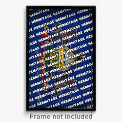 Hermitage Pennsylvania Poster (PA City Souvenir 11x17 Town Print)