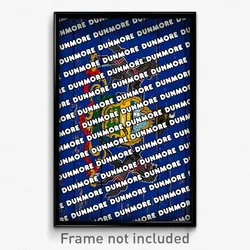 Dunmore Pennsylvania Poster (PA City Souvenir 11x17 Town Print)