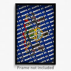 St. Marys Pennsylvania Poster (PA City Souvenir 11x17 Town Print)
