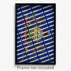 Emmaus Pennsylvania Poster (PA City Souvenir 11x17 Town Print)