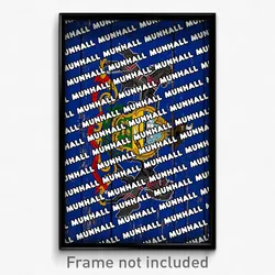 Munhall Pennsylvania Poster (PA City Souvenir 11x17 Town Print)