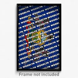 Woodlyn Pennsylvania Poster (PA City Souvenir 11x17 Town Print)