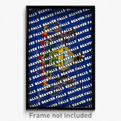 Beaver Falls Pennsylvania Poster (PA City Souvenir 11x17 Town Print)