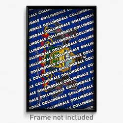 Collingdale Pennsylvania Poster (PA City Souvenir 11x17 Town Print)