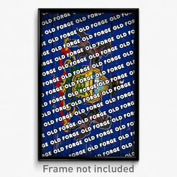 Old Forge Pennsylvania Poster (PA City Souvenir 11x17 Town Print)
