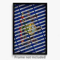 Brookhaven Pennsylvania Poster (PA City Souvenir 11x17 Town Print)