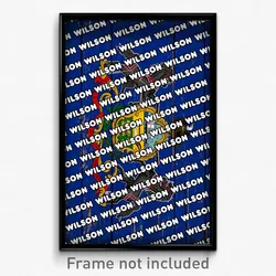 Wilson Pennsylvania Poster (PA City Souvenir 11x17 Town Print)