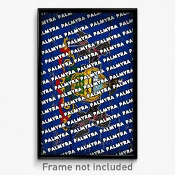 Palmyra Pennsylvania Poster (PA City Souvenir 11x17 Town Print)