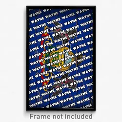 Wayne Pennsylvania Poster (PA City Souvenir 11x17 Town Print)