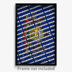 Shamokin Pennsylvania Poster (PA City Souvenir 11x17 Town Print)