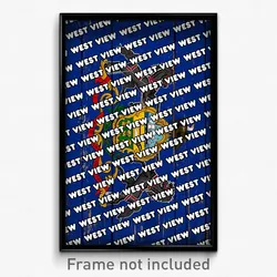 West View Pennsylvania Poster (PA City Souvenir 11x17 Town Print)