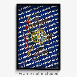 Forest Hills Pennsylvania Poster (PA City Souvenir 11x17 Town Print)