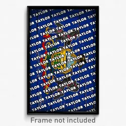 Taylor Pennsylvania Poster (PA City Souvenir 11x17 Town Print)