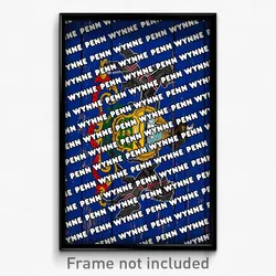 Penn Wynne Pennsylvania Poster (PA City Souvenir 11x17 Town Print)